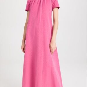 Small Pink Staud Ilana Maxi Dress